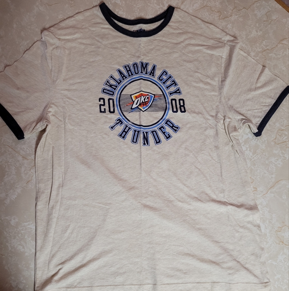 Oklahoma City Thunder Beige T-Shirt
